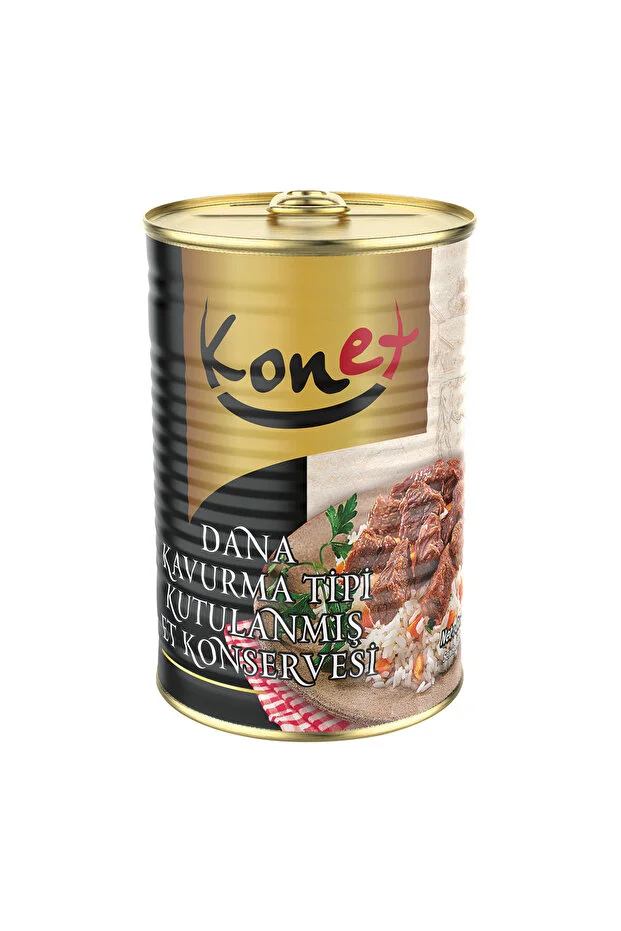 Dana Kavurma Tipi Et Konservesi 800g - Pratik Ve Lezzetli Hazır Yemek