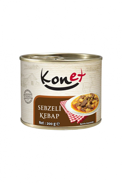 Sebzeli Kebap 200g - Pratik Ve Lezzetli Hazır Yemek